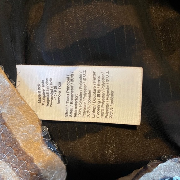 J.Crew Collection Sequin Zebra Print Dress - Picture 7 of 7